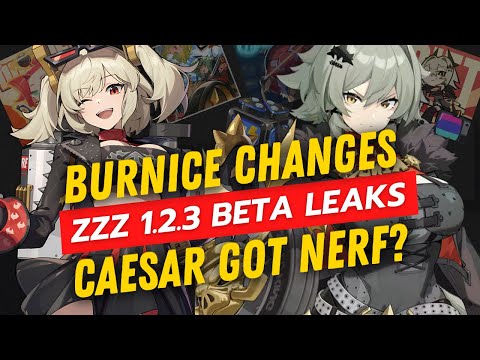 Zenless Zone Zero v1.2.3 Leaks: Burnice W-Engine, Chaos Jazz Set, & Caesar Nerf