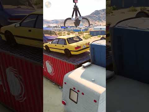 STOP this TRAIN, Win a Lamborghini 🚗🚂 Mrbeast parody in BeamNG.Drive