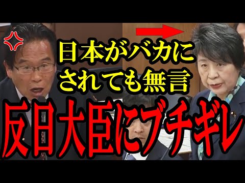 【ブチギレ】日本国民を舐め腐った上川大臣の外交に松原議員がガチ説教！