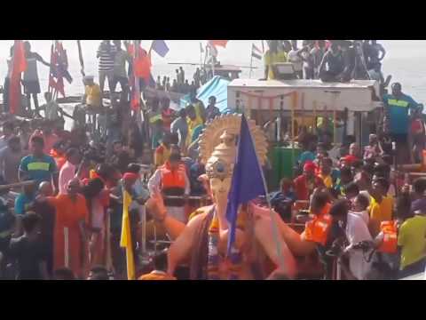 Lalbaugcha Raja Murti visarjan 2018 | At Girgaon Chowpatty Ganpati visarjan 2018