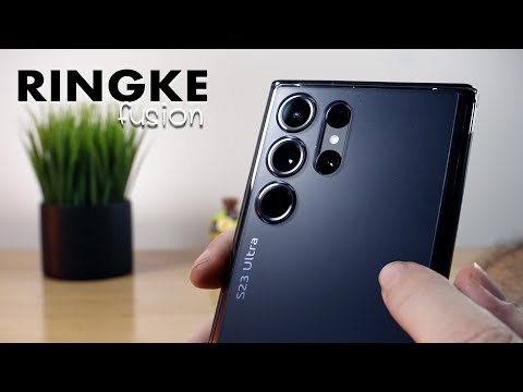 Ringke Fusion - Matte Smoke Black - S23 Ultra Case