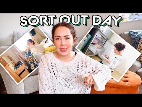 Freezer Sort Out, Meal Plan With Me, H&M Haul, Sorting Out Baby Clothes, HOME VLOG Spring March 2024