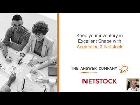 Keep your Inventory in Excellent Shape with Acumatica & Netstock