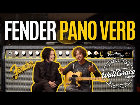 Fender Jack White Pano Verb Amplifier - Full Demo and Review