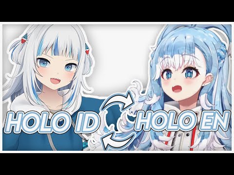 Kobo Claiming to be Hololive EN's CHILD Since Gura is Adopted By Hololive ID