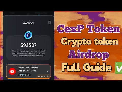 Cexp token season 2 airdrop full Guide ✅ | All you need to earn more on the Cexio