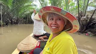 Our Journey to Mekong Delta Tour - Honey Bee Farm and Water Coconut Candy Factory @tomeatsworld