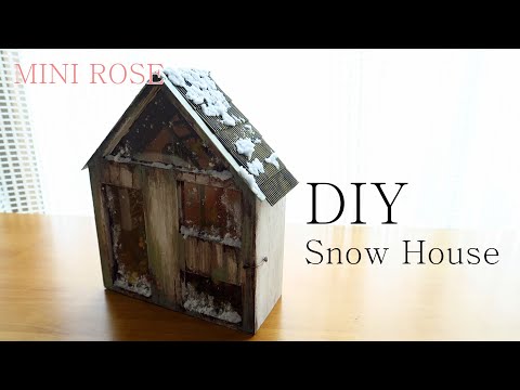 DIY miniature dollhouse /키박스만들기/miniature minirose/미니어처 미니로즈/집콕생활