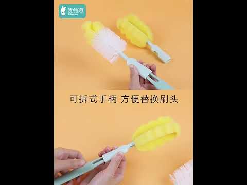 [Little B House] Baby Bottle Brush Set Nipple Brush Milk Bottle Brush Cleaning Tools 奶瓶刷 奶嘴刷 - TW34