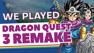 We PLAYED Dragon Quest III HD-2D!