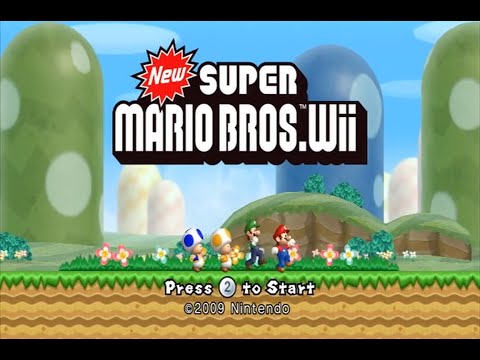 Wii Longplay [001] New Super Mario Bros. Wii (US)