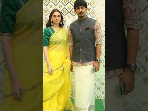 Aditi Rao and Siddharth wedding pics #shorts