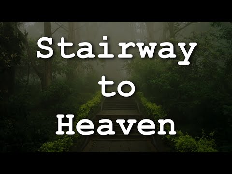 Led Zeppelin - Stairway to Heaven (Lyrics)