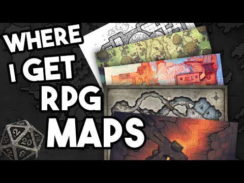 Where I Get Maps for D&D