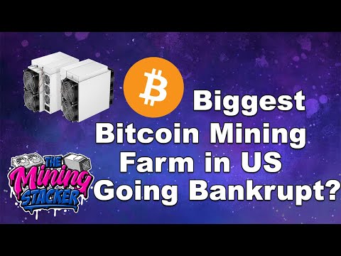 Biggest Bitcoin Mining Farm Going Bankrupt Already?Cheaper Miners Incoming? #bitcoinmining #bitcoin