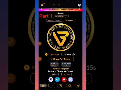 vt network new mining apps 2024 🤑 vt crypto free airdrop, how to create vt network mining apps