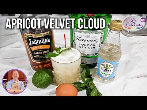 When Gin And Apricot Brandy Collide: The Apricot Velvet Cloud Cocktail