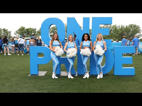 Lions cheerleader helps with elections