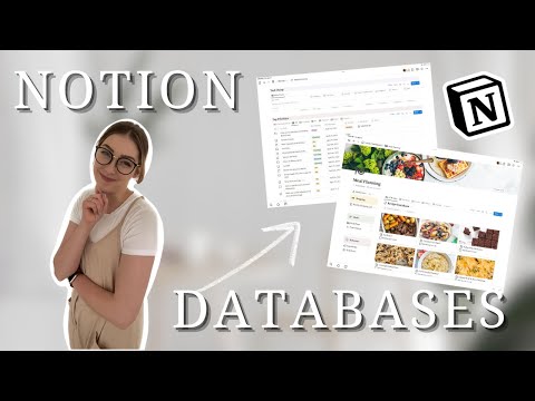 ✨ Notion Databases (& what you NEED to know in 2023!) | relations, rollups, & database views