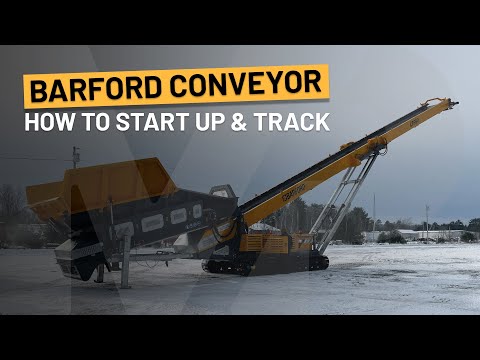 How to start-up & track your Barford conveyor | Machinery Partner