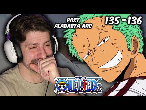 Big Bro Zoro's Flashback. ONE PIECE REACTION - Episodes 135-136 Post Alabasta Arc