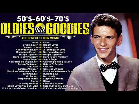 50s 60s And 70s Old Music Greatest Hits Playlist - Paul Anka, Brenda Lee, Frank Sinatra, Carpenters