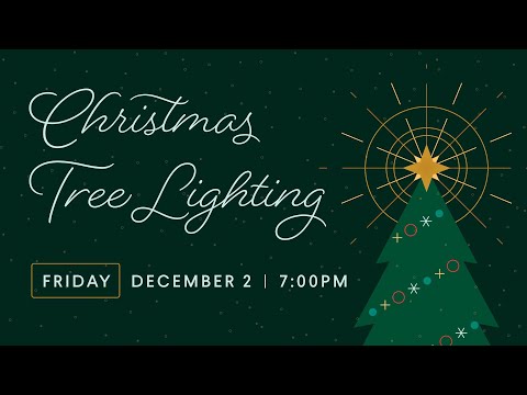 Christmas Tree Lighting 2022