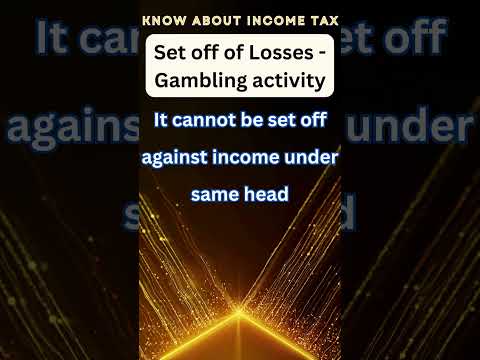 Income tax on Gambling Income | #taxonbetting #taxongambling #incometax #itr #itrfiling #ca