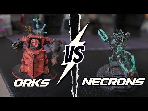 Necron VS Orks | Warhammer 40k Competitive Battle Report