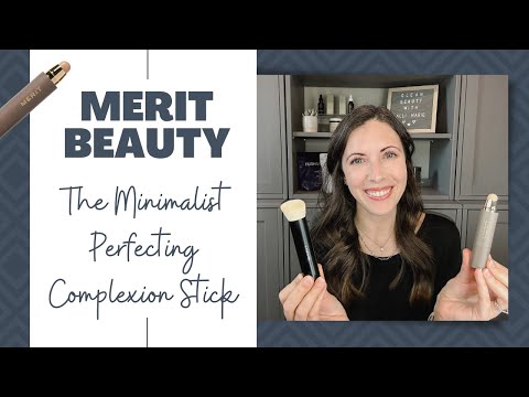 The Minimalist Perfecting Complexion Stick by MERIT Beauty | First Impression, Try-On & Review