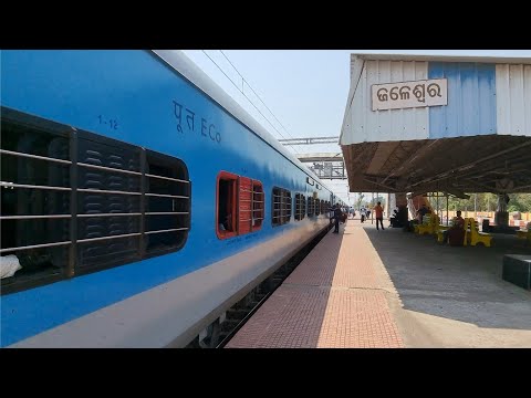 KOLKATA SHALIMAR To PURI | Full Journey 12821/Dhauli Express, Indian Railways Video in 4k ultra HD