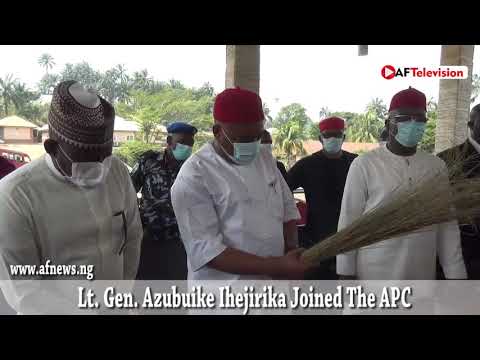 Video: When Lt. Gen Azubuike Ihejirika Rtd Joined APC