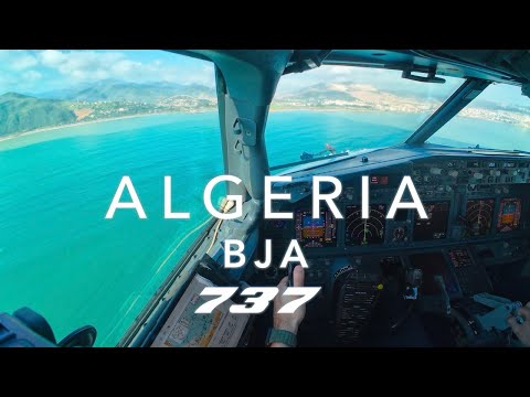 ALGERIA | BOEING 737 LANDING 4K