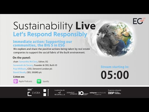 EG Sustainability Live: Recognising the positives