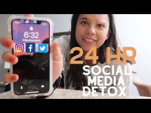 I did a 24 Social Media Detox!!