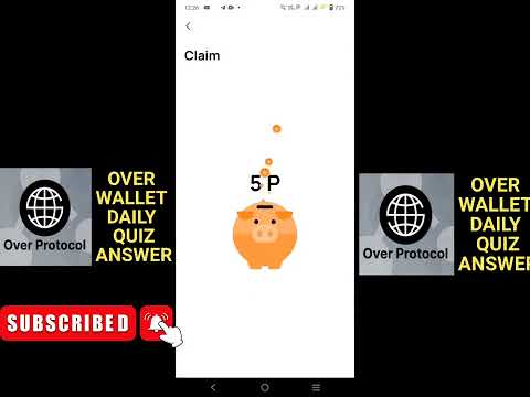 Over Wallet Quiz Answer Today  |today's over wallet quiz answer |Over WalletQuiz #overwallet