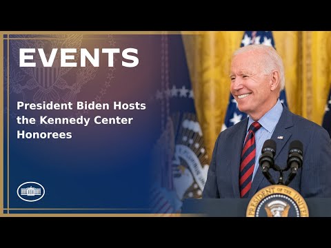 President Biden Hosts the Kennedy Center Honorees