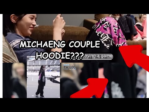 Michaeng wearing couple hoodie? *or they like to share things?