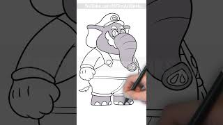 #Drawing #ElephantMario from #SuperMarioBrosWonder