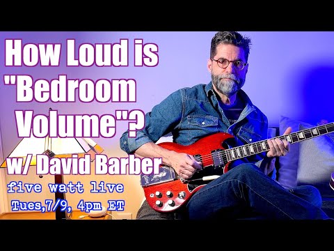 How Loud IS "Bedroom Volume"?