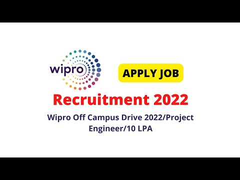 Wipro Hiring Freshers/Experience 2022 | Salary 10 LPA🔥