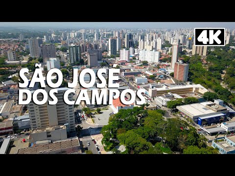 SÃO JOSÉ DOS CAMPOS VISTO DE CIMA | 4K