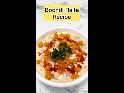 Boondi Raita recipe by Salty Bite |#shorts #youtubeshorts #saltybite