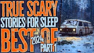 12 Hours of TRUE Black Screen Scary Stories to Help you Sleep | Rain Sounds | Compilation