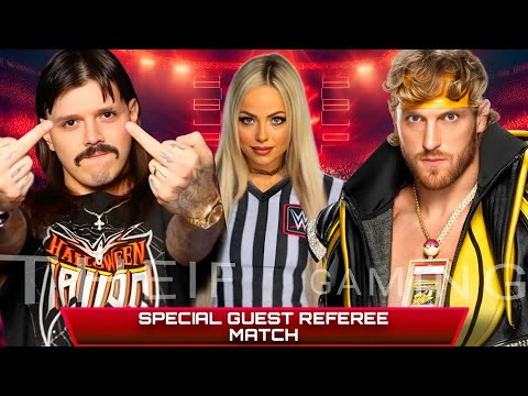 WWE 2K24 • Special Guest Referee Match - Dominik Mysterio VS Logan Paul | WWE