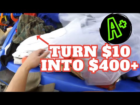 Finding HUGE Profits at the Goodwill Outlet!