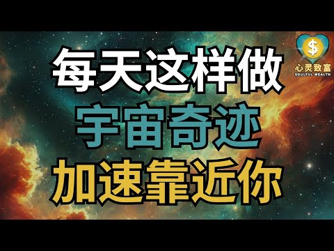 每天做对这一件事，宇宙奇迹加速靠近你！| 心灵致富 Soulful Wealth