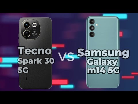 Tecno Spark 30 5G vs Samsung M14 5G comparison