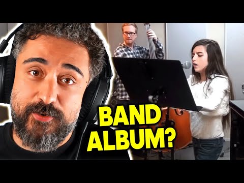 I have an idea | Angelina Jordan & band - Jamming on Portrait of a child | REACTION