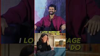 Vijay Deverakonda: "I Want To Get Married, But..."